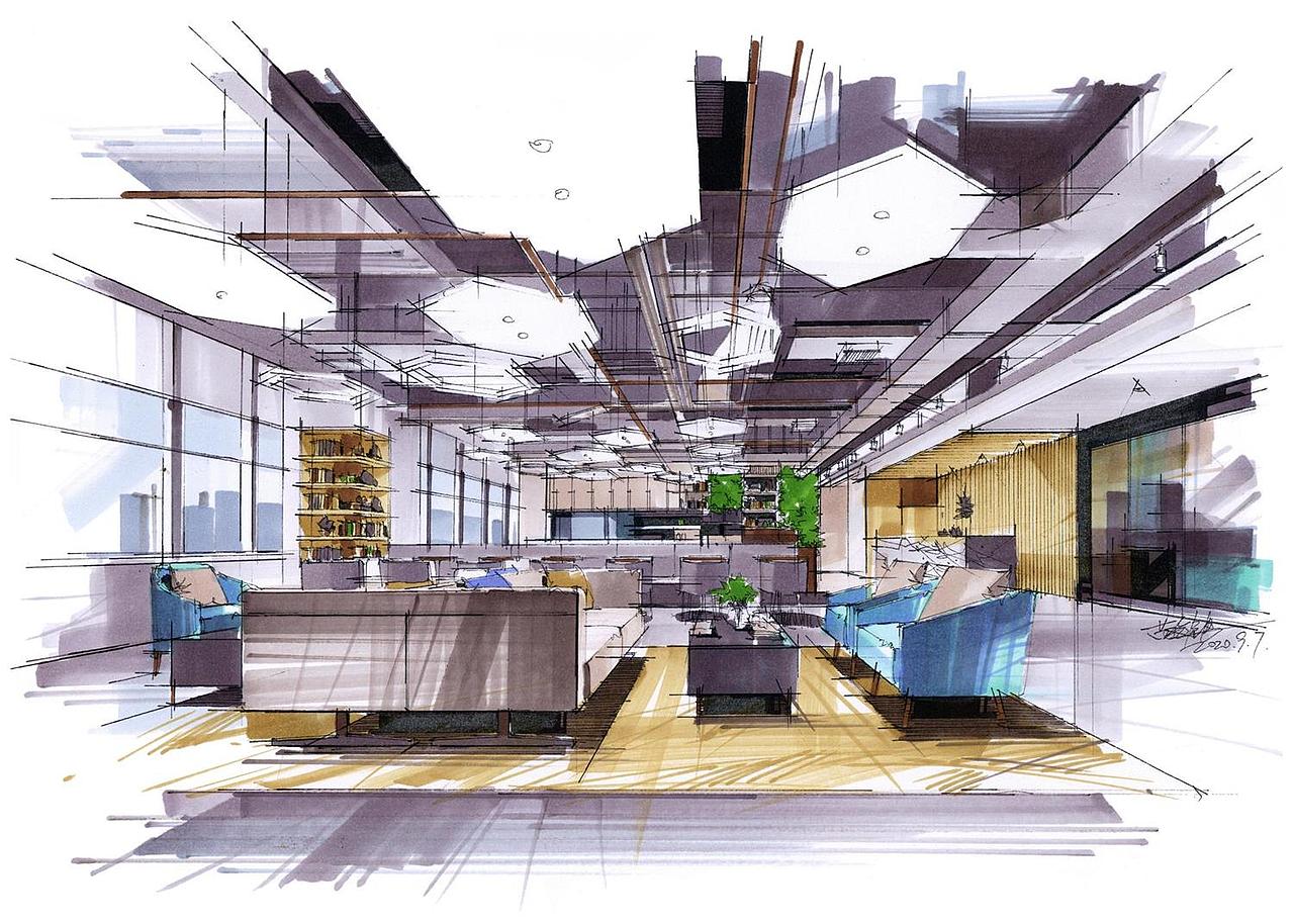 室内设计/考研快题手绘