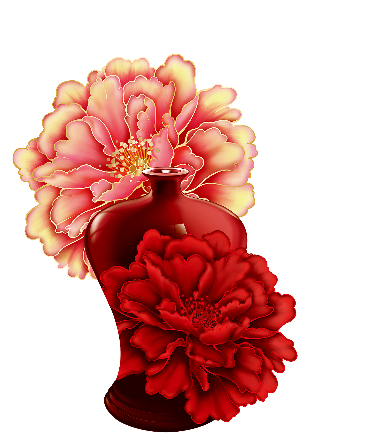 刺绣质感花纹插画（图ZNDA1MjQ5ODQ=） - 商业插画 - 站酷设计师CANDY瑜原创素材 - 站酷ZCOOL
