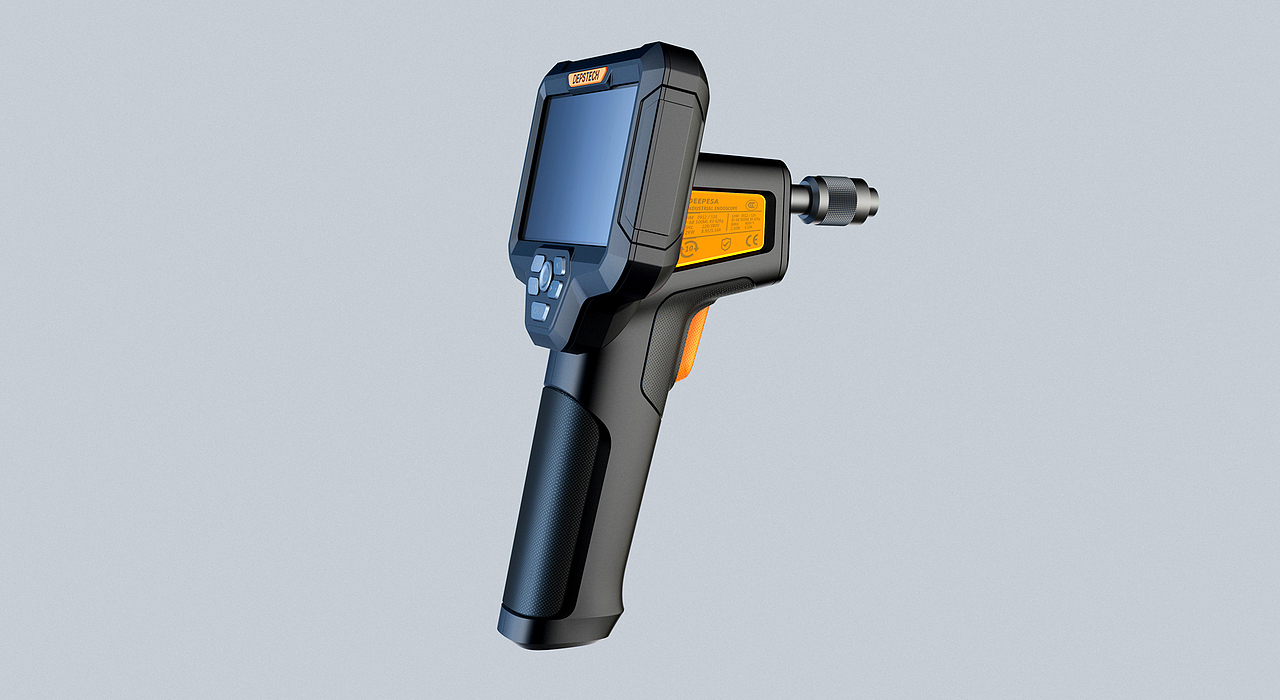 工业内窥镜 | 高清大屏体验,打造舒适握持感。