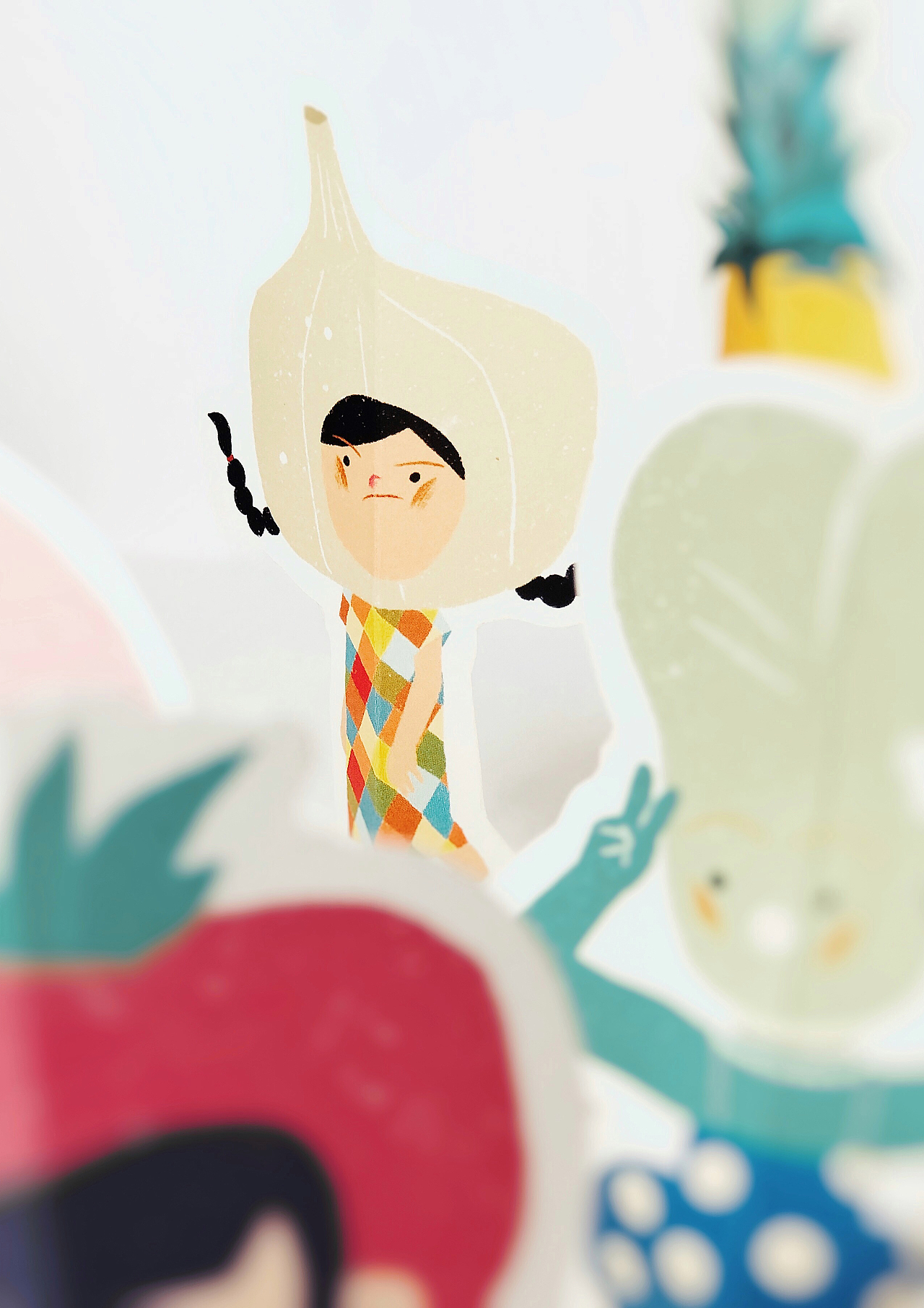 最近做的一本新绘本《人间礼物》