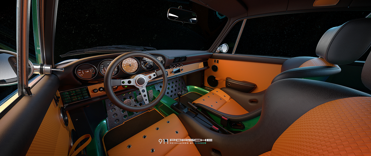 Porsche 911 reimagined by Singer（图ZMTkyMTc5NDY4） - 机械/交通 - 站酷设计师CHENGVV原创素材 - 站酷ZCOOL