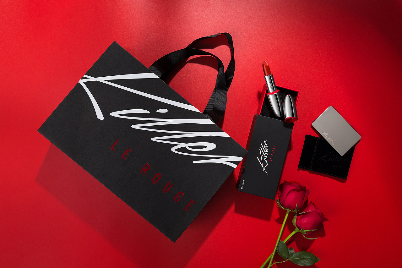 killer le rouge 杀手口红视觉