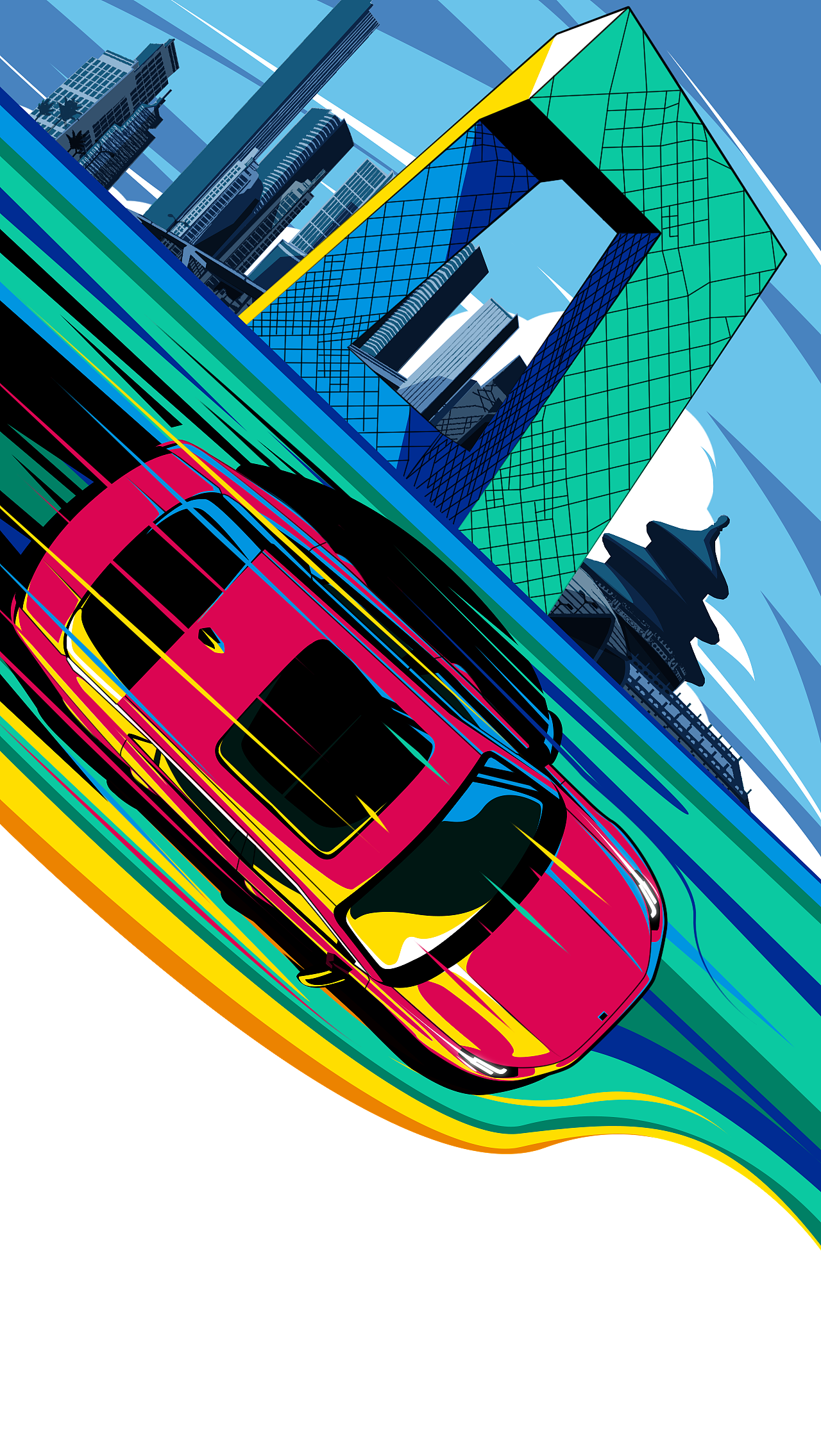 领克kv 插画 系列海报插画