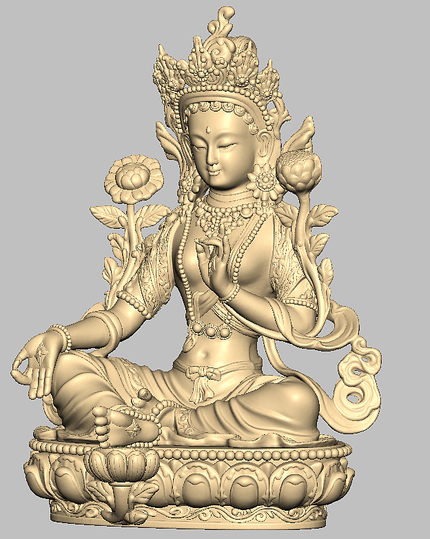 工艺品3d建模 佛像3d建模 雕塑品3d建模
