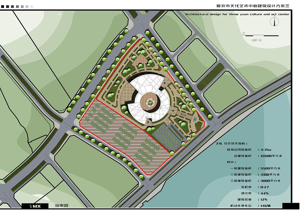 畢業(yè)設(shè)計(jì)雅安文化藝術(shù)中心建筑設(shè)計(jì)#青春答卷2016#（圖ZNDk4NjI5MzI=） - 建筑設(shè)計(jì) - 站酷設(shè)計(jì)師胡惠明Jhin原創(chuàng)素材 - 站酷ZCOOL