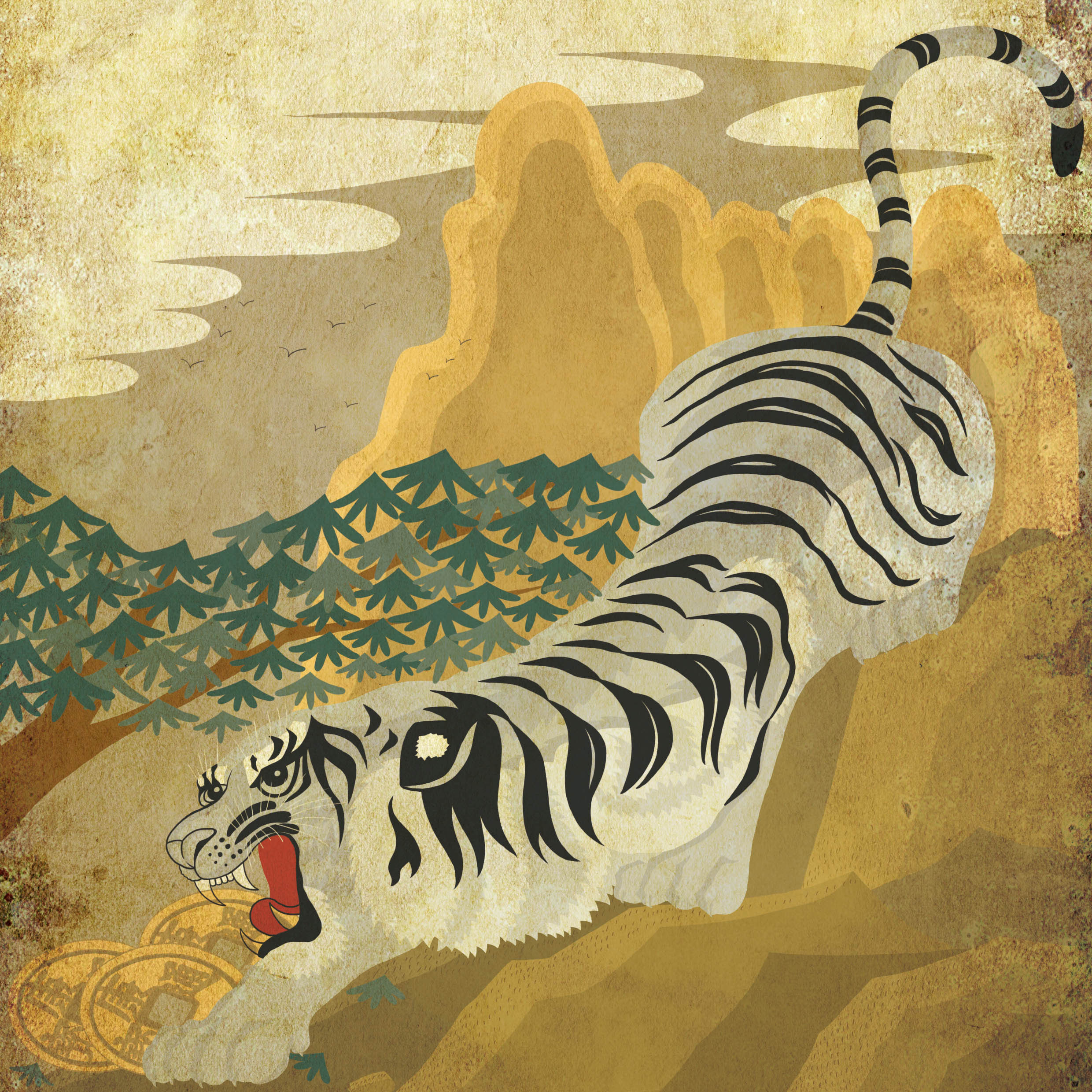 五行系类|插画|创作习作|mofei0210 - 原创作品 - 站酷 (zcool)