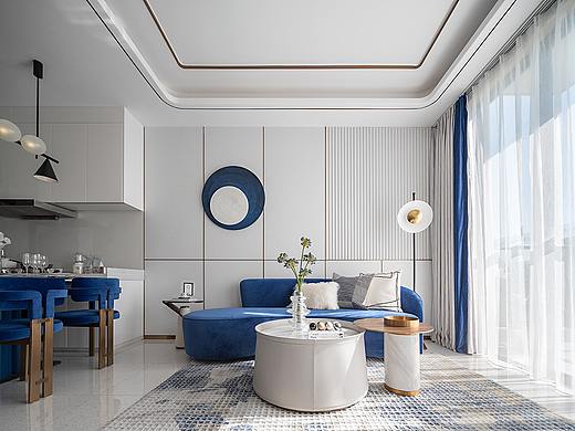 EHOO易虎设计 | 彰泰白鹭湾中叠样板间