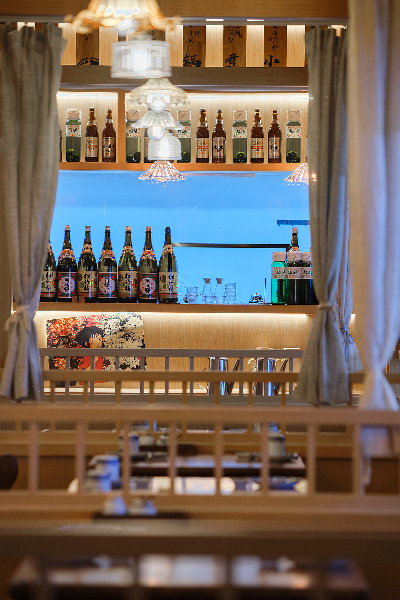 【苏格设计】留小烟日料餐厅（图ZMjgyNzE1MjI0） - 酒店餐饮设计 - 站酷设计师苏格SG空间设计原创素材 - 站酷ZCOOL