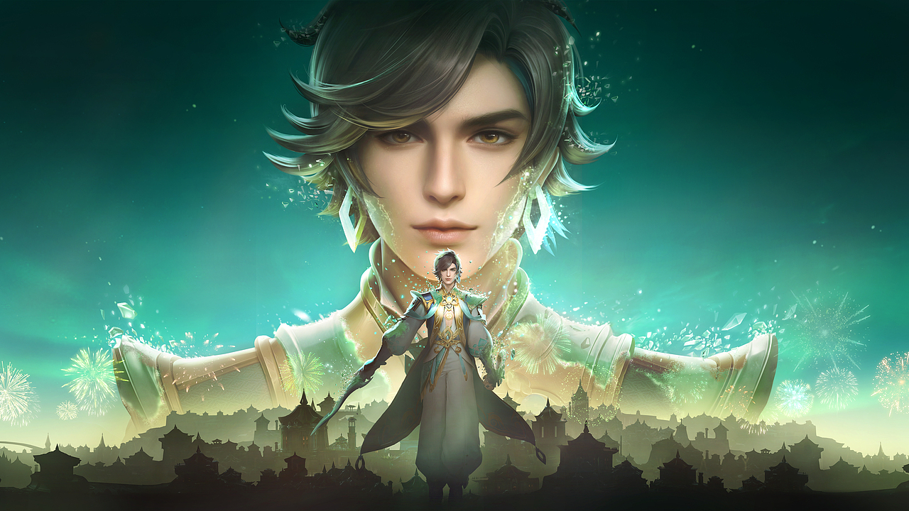 王者荣耀新英雄·暃 概念cg