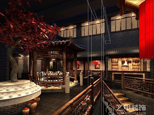 香天下火锅店装修设计|成都火锅店设计公司（个人主页-ZMjQ0MjYxODg=） - 家装设计 - 站酷设计师_火锅店设计公司原创素材 - 站酷ZCOOL