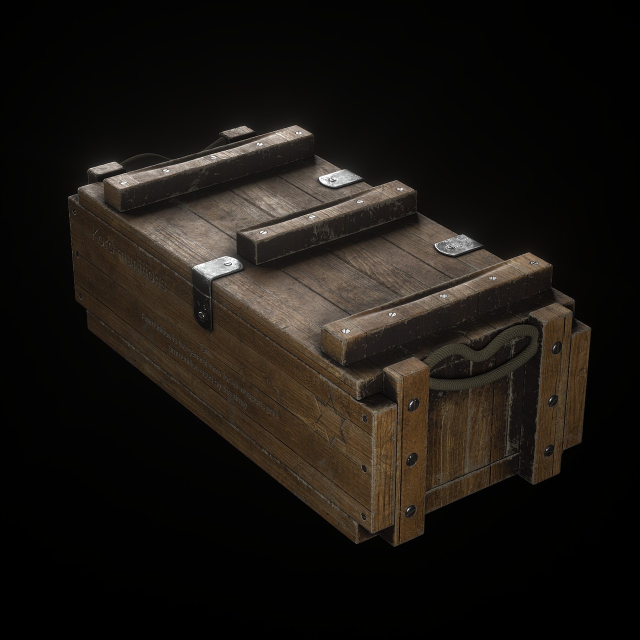 木箱模型绘制|三维|其他三维|sj左 - 原创作品 - 站酷 (zcool)