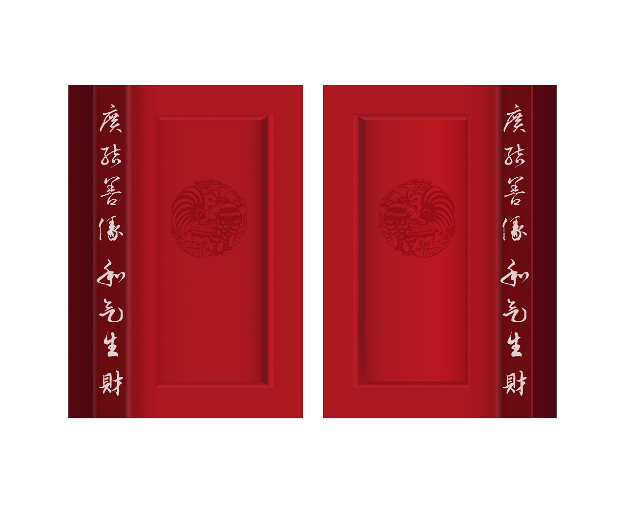 吉祥门|平面|图案|浮沉gll - 原创作品 - 站酷 (zcool)