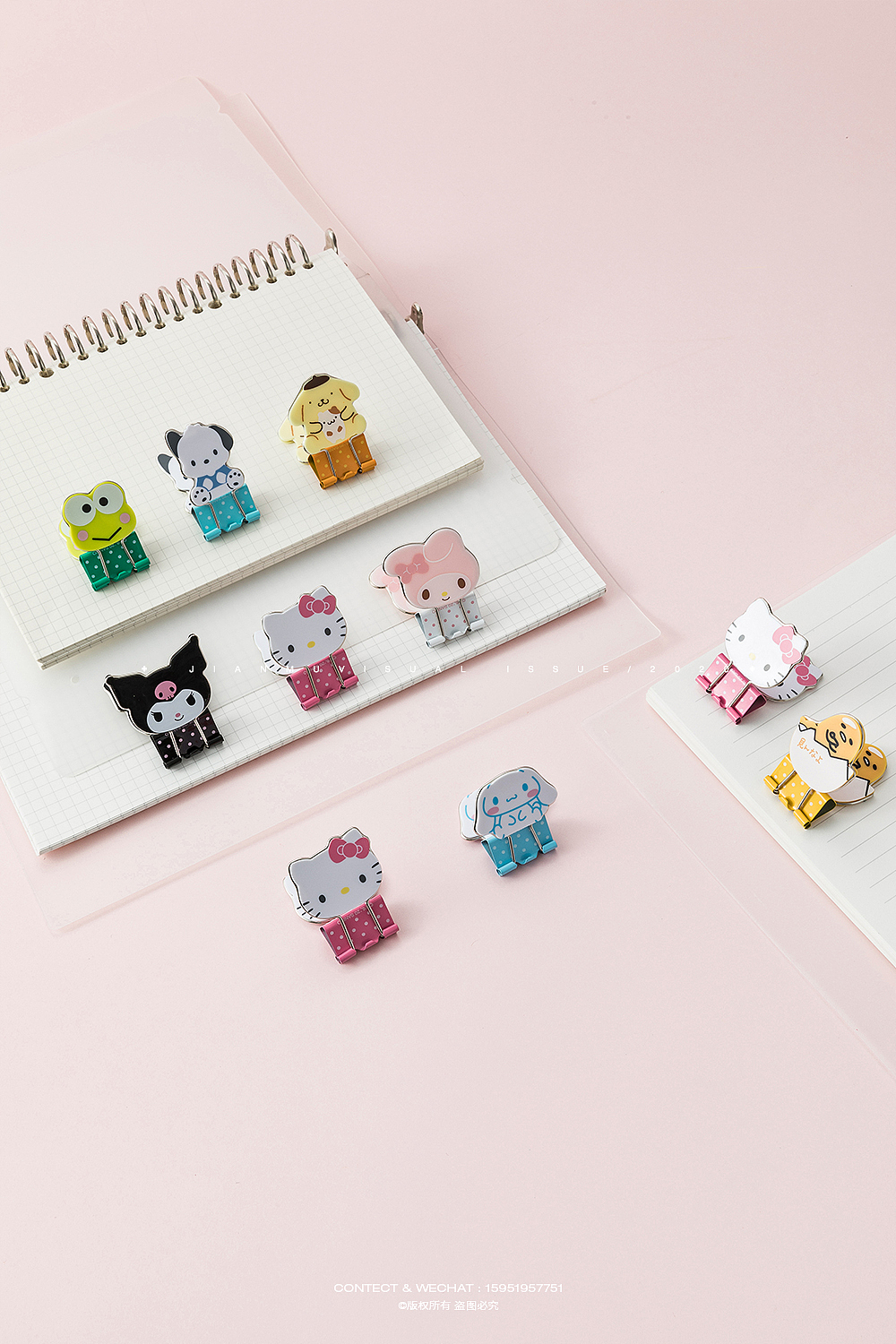 Sanrio 三丽鸥 ✖ 盲盒玩具摄影 办公用品小件产品拍摄（图ZMjA3NDkwODYw） - 产品摄影 - 站酷设计师简木视觉原创素材 - 站酷ZCOOL