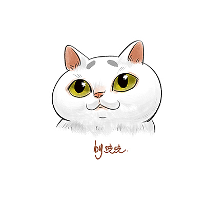 17年下半年画的一些猫子狗子的画像