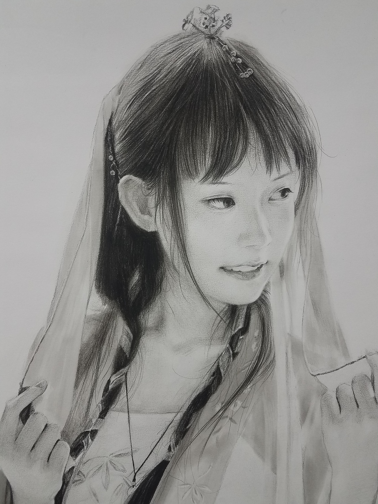 人像素描|纯艺术|绘画|毅树家_原创作品-站酷zcool