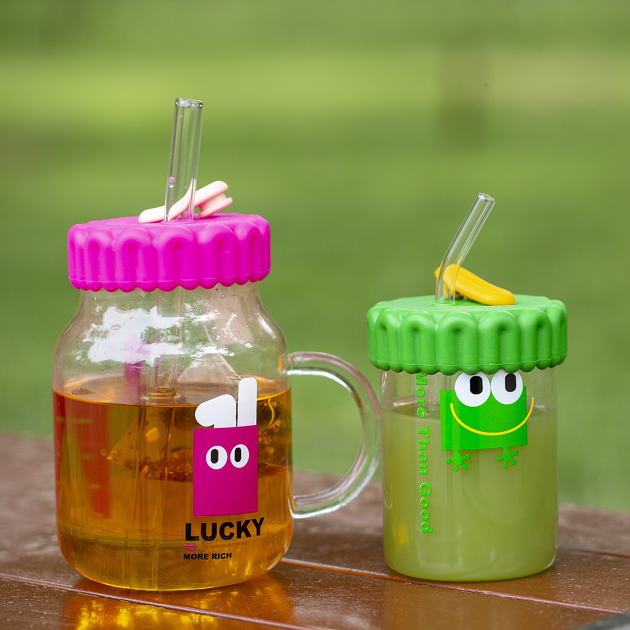 有间|迪乐贝尔潮玩双饮玻璃杯