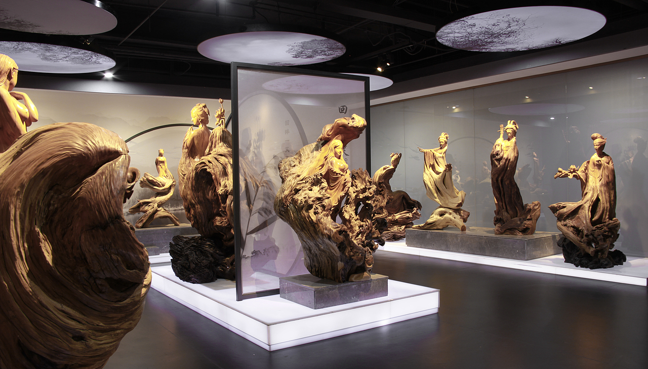 2018 丝路天宝·中国观赏石景园-皇家赏珍馆（图ZMzE0MTE2NzY4） - 展陈设计 - 站酷设计师秦朝忙碌的菠萝原创素材 - 站酷ZCOOL