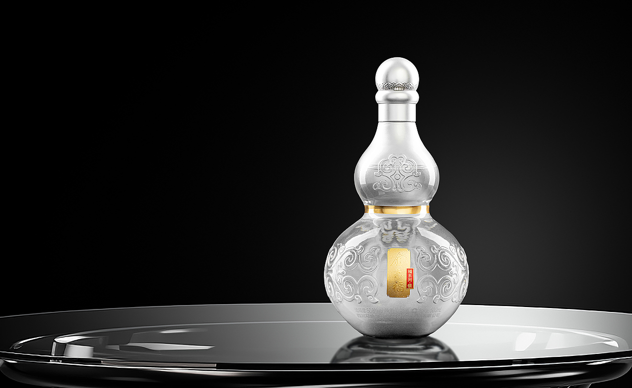 白酒拍摄-白酒摄影-产品拍摄-金六福-银福