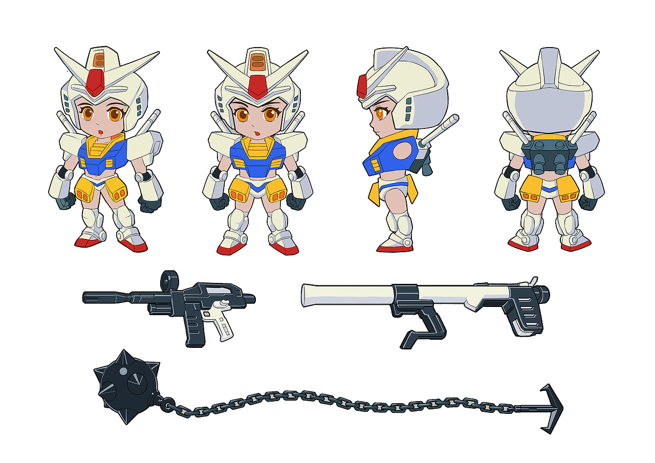 Q版动画人物大乱斗（图ZMTc5MTExNzk2） - 其他动漫 - 站酷设计师Mark_Zhou原创素材 - 站酷ZCOOL