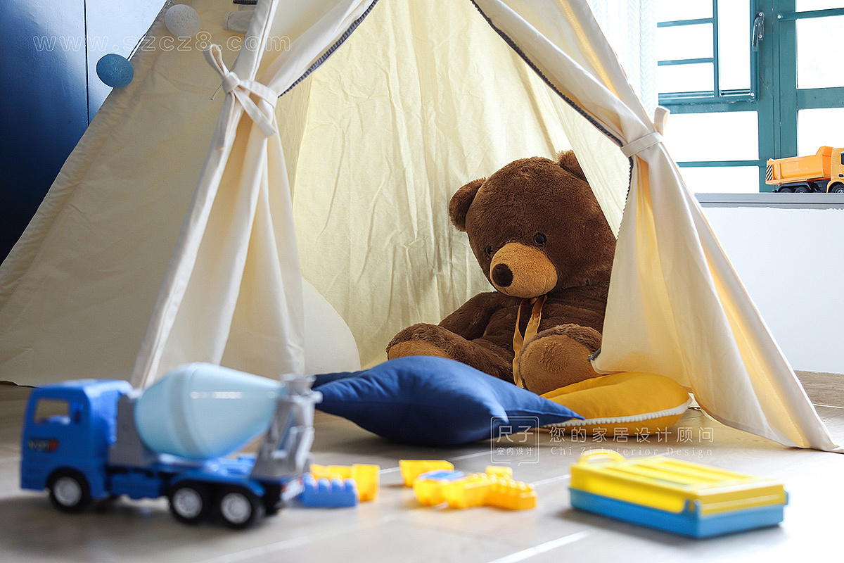 尺子室内设计 春日|阳台客厅一体,是业主最爱的落地窗