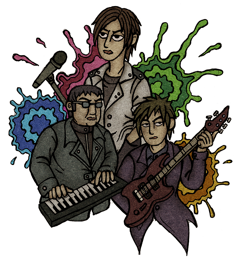 FDJ樂團（图ZNzQwMjIwOA==） - 商业插画 - 站酷设计师jame9749原创素材 - 站酷ZCOOL