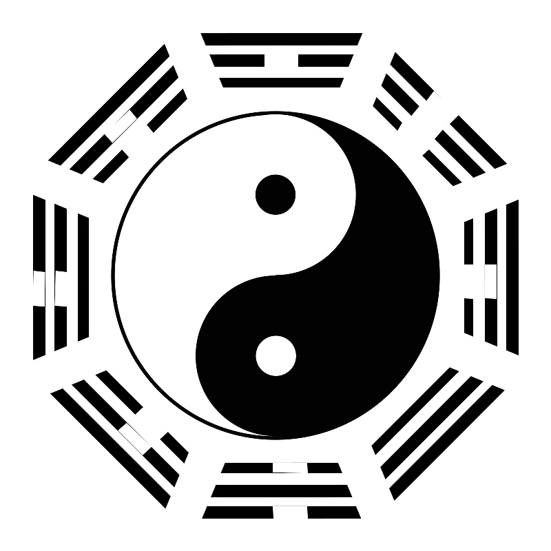 ps绘制八卦图