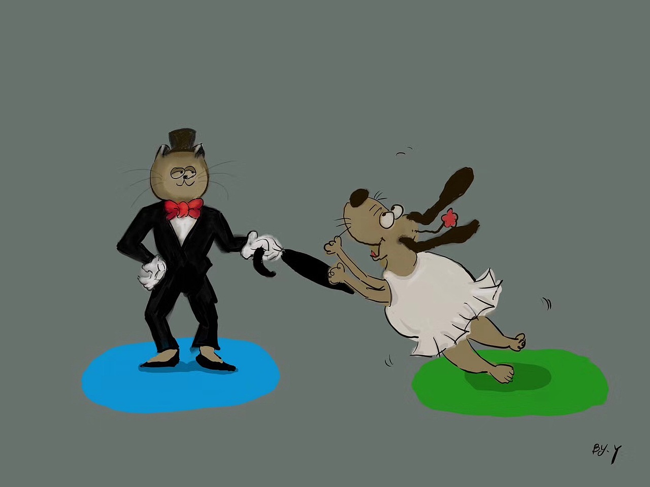 情侣散步（图ZOTM5NTc2ODA=） - 创作习作 - 站酷设计师设计师任毅原创素材 - 站酷ZCOOL