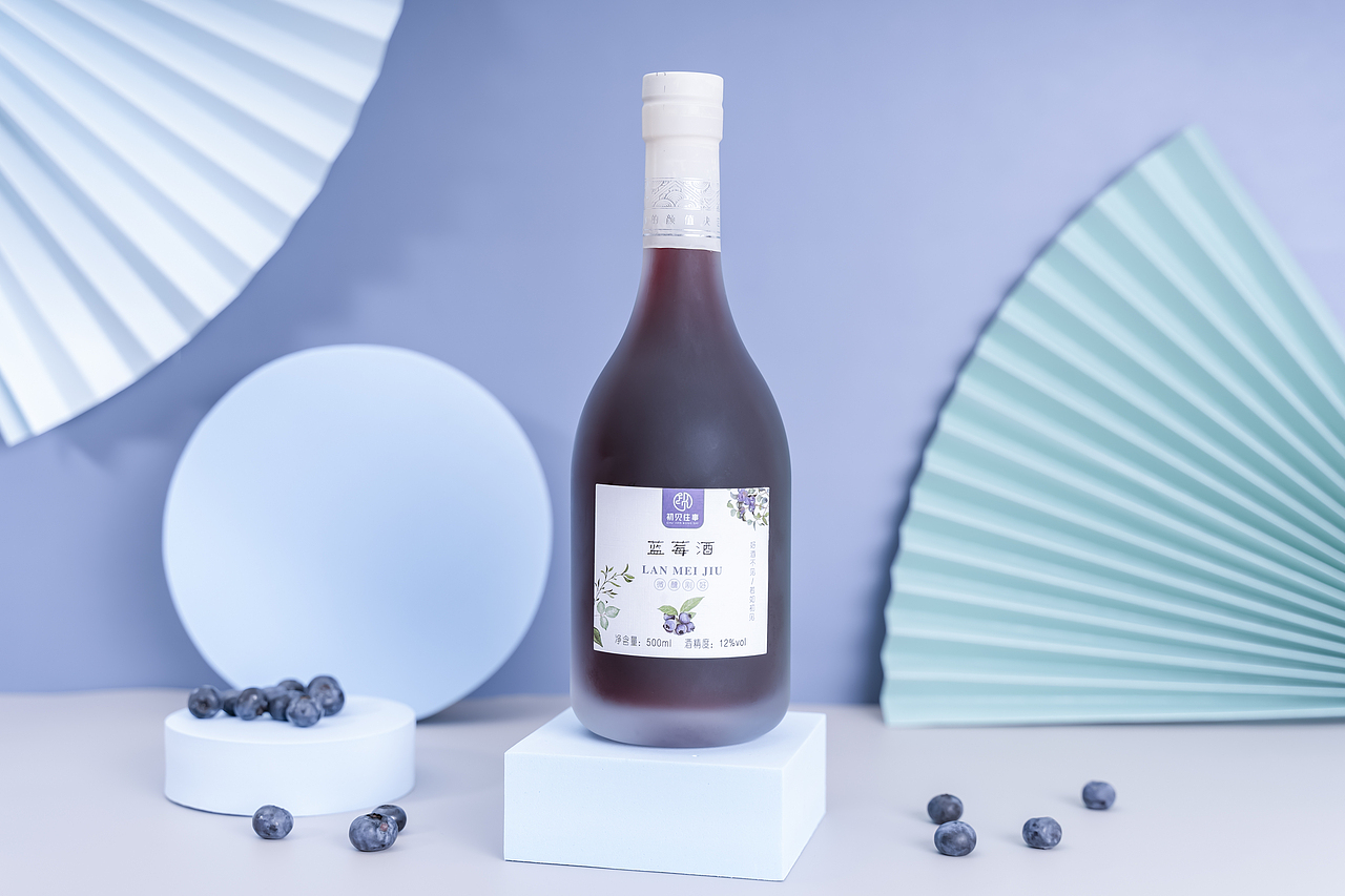 初见往事 | 花果酒 | 酒拍摄/摄影 | 青梅 蓝莓 百香果