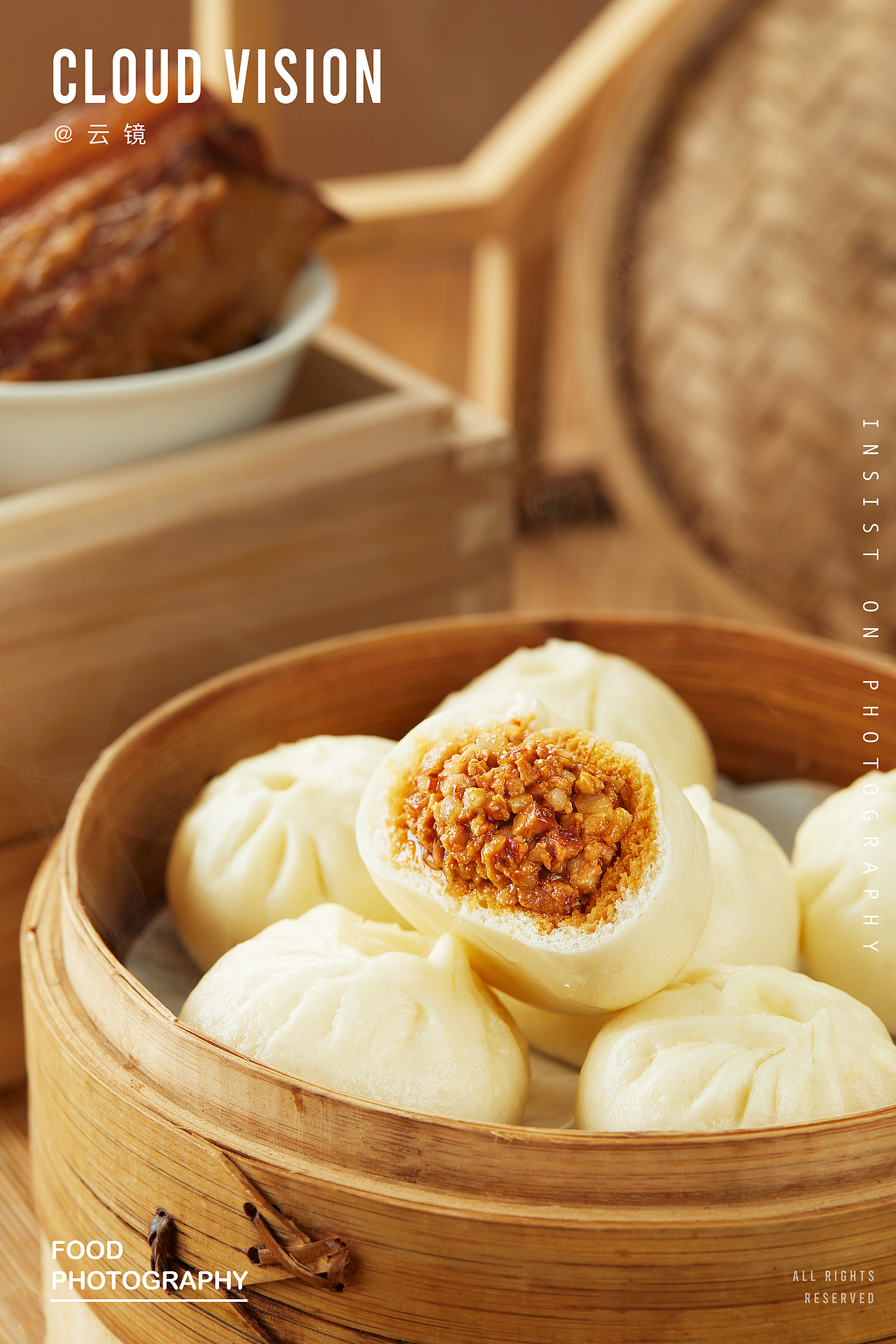 美食摄影-喝粥,嗦粉,小煎包!食欲拉满