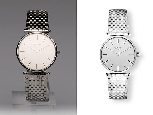 浪琴手表废片拯救 | 产品精修