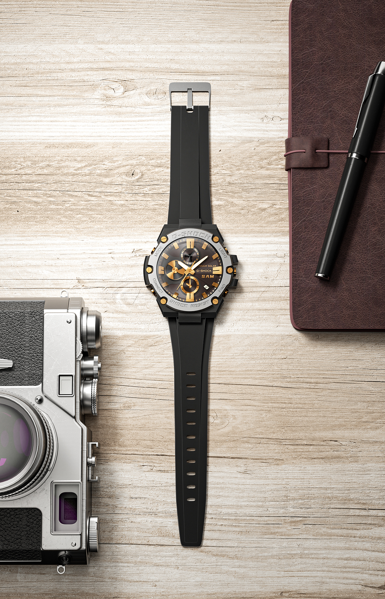 手表建模渲染练习（图ZMjc2NjYwOTU2） - 机械/交通 - 站酷设计师SAM好時高運原创素材 - 站酷ZCOOL