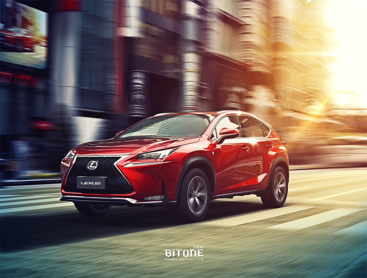 CGI lexus nx200t f sport（图ZNDAzMDc1NTI=） - 机械/交通 - 站酷设计师Tommy_林冲原创素材 - 站酷ZCOOL