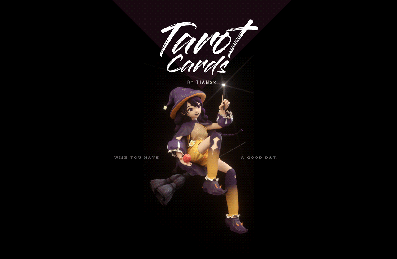 Tarot Cards——塔罗牌少女