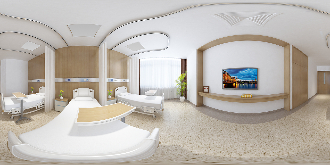 福建医科大学附属第一医院滨海院区室内漫游（图ZMTkxMDE0MzI0） - 建筑/空间 - 站酷设计师L_HAN原创素材 - 站酷ZCOOL