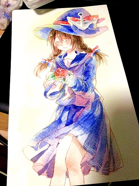 【插画-同人】以前画的一点小水彩（图ZMjA0ODEzMzI=） - 新锐潮流插画 - 站酷设计师一锅香蕉原创素材 - 站酷ZCOOL