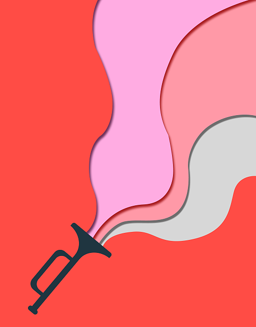 清新简洁海报背景