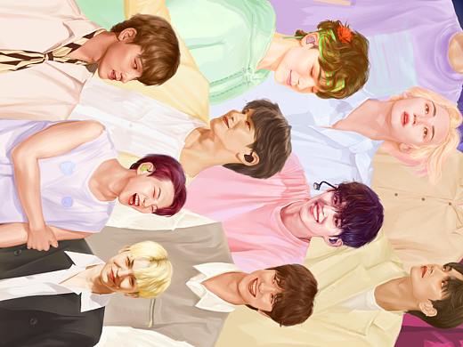 SEVENTEEN（个人主页-ZMzgyNjI0NDA=） - 创作习作 - 站酷设计师黄橙橙cc3原创素材 - 站酷ZCOOL