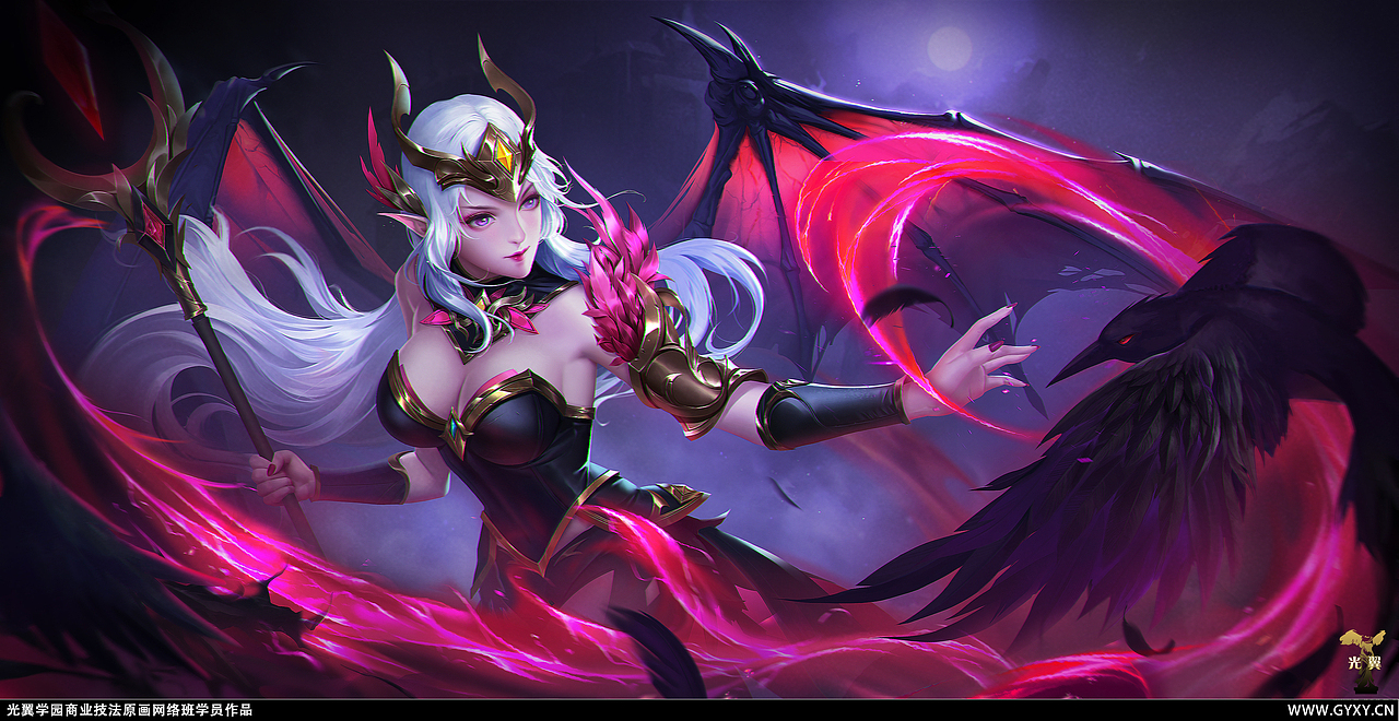 商业技法班往期优秀作品合集第三弹（图ZMjMyMTU4NDA0） - 游戏原画 - 站酷设计师光翼学园原创素材 - 站酷ZCOOL