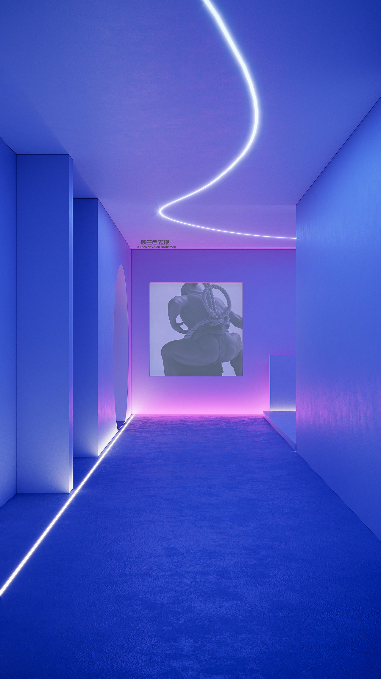 in-Tricolor ：解构经典与陆离配色，引领科幻未来风潮（图ZMjY5MDEyOTc2） - 商业空间设计 - 站酷设计师映三色视觉表现原创素材 - 站酷ZCOOL
