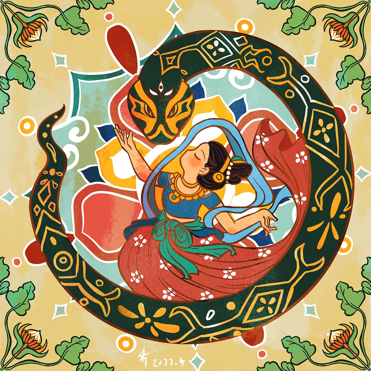 《敦煌十二支》部分图