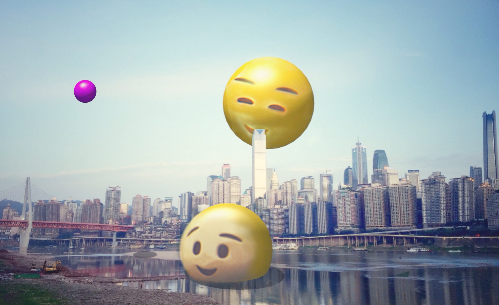 城市表情包:emoji in chongqing