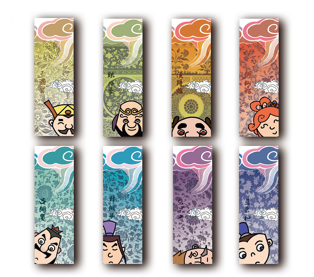 《八仙》（图ZMTYyODIwNTY=） - 图案 - 站酷设计师絔芯原创素材 - 站酷ZCOOL