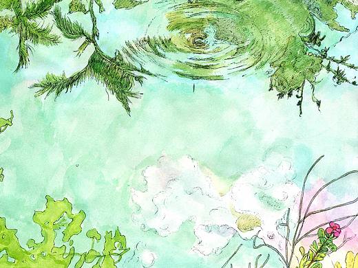 魚塘（個(gè)人主頁-ZMjkyNzg4ODA=） - 繪本 - 站酷設(shè)計(jì)師阿麗1213原創(chuàng)素材 - 站酷ZCOOL