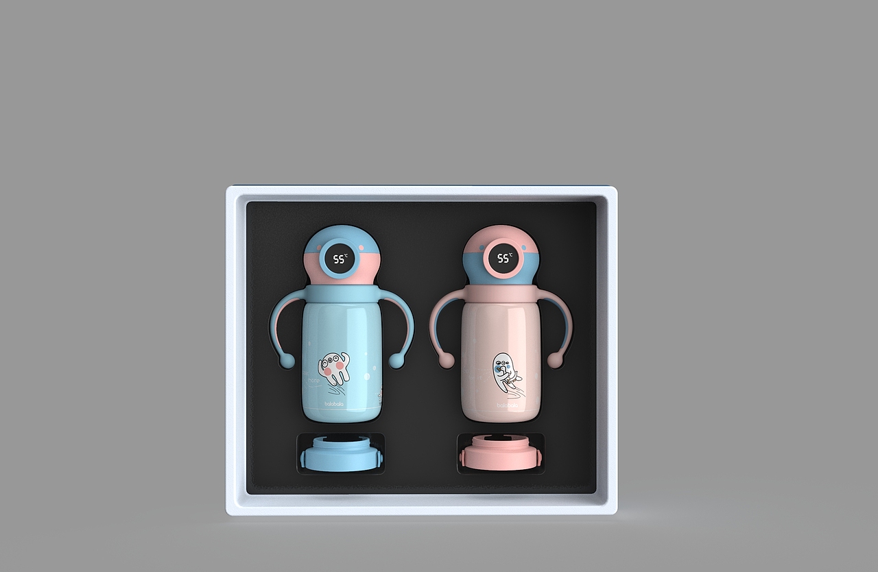儿童智能保温杯（图ZMjcyNzMxNDIw） - 生活用品 - 站酷设计师逆光hap原创素材 - 站酷ZCOOL