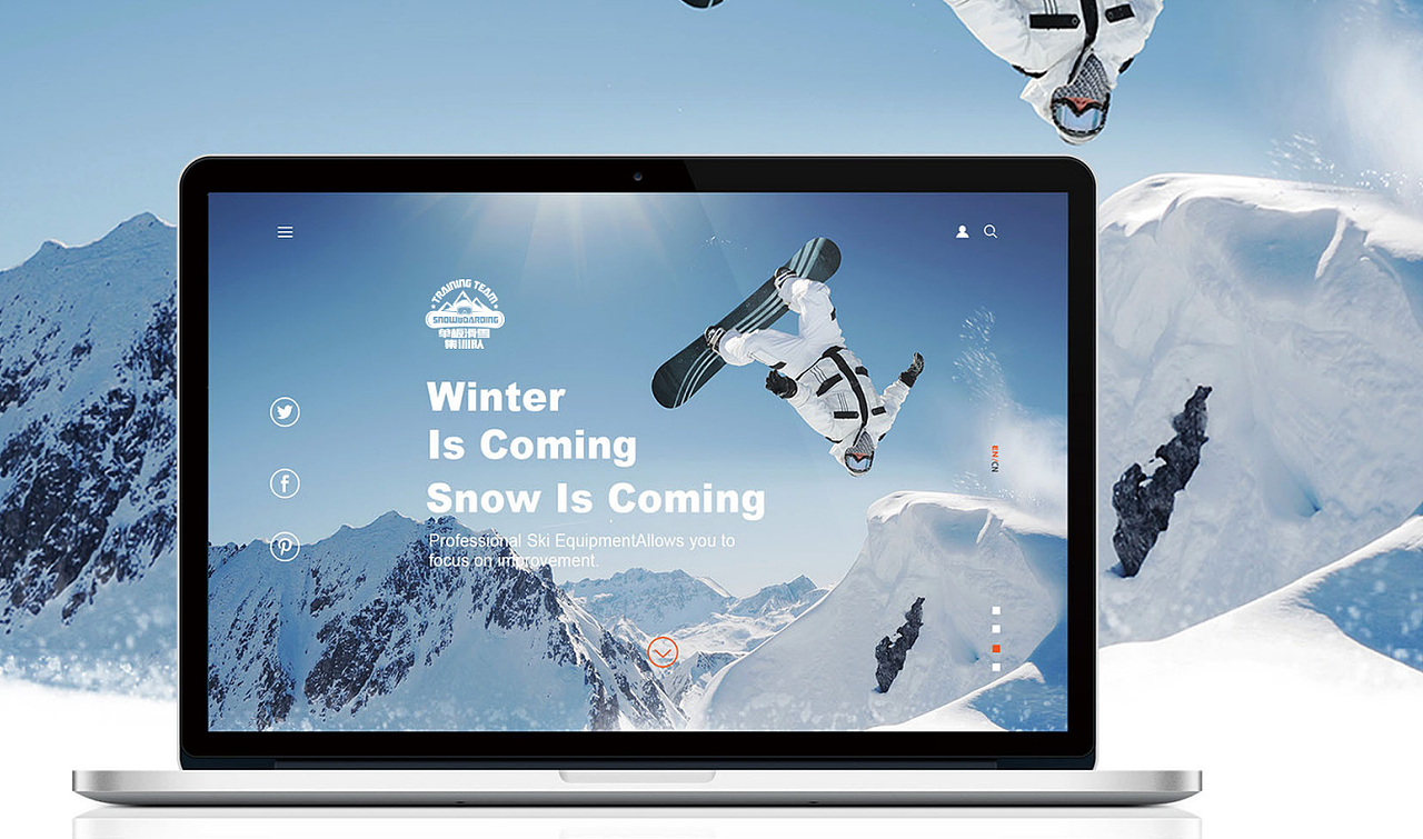 滑雪logo（图ZMjYyMjc5MjAw） - Logo - 站酷设计师本墨工作室原创素材 - 站酷ZCOOL