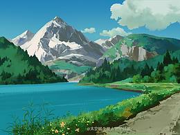 灵气插画