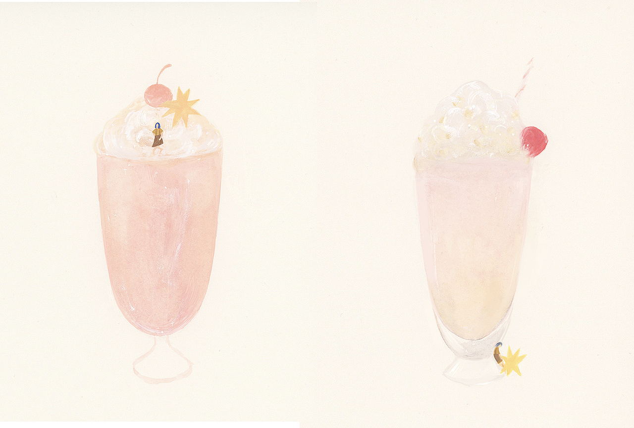 《蓝色抒情曲》- 冰系列（图ZMTc3Mjk0NTc2） - 商业插画 - 站酷设计师小鱼绘过敏原创素材 - 站酷ZCOOL