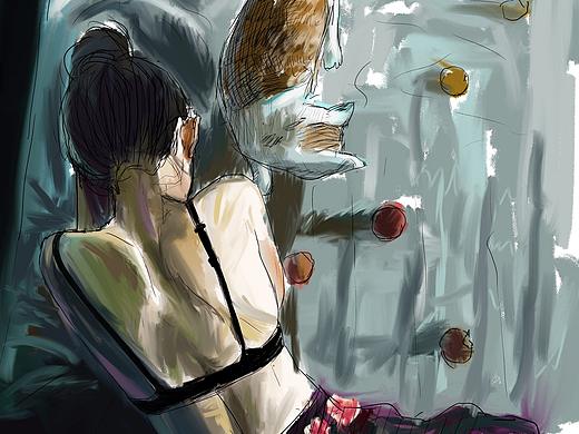 girl&cat（個人主頁-ZMzg5NzM3OTI=） - 其他動漫 - 站酷設(shè)計師luckmoc原創(chuàng)素材 - 站酷ZCOOL