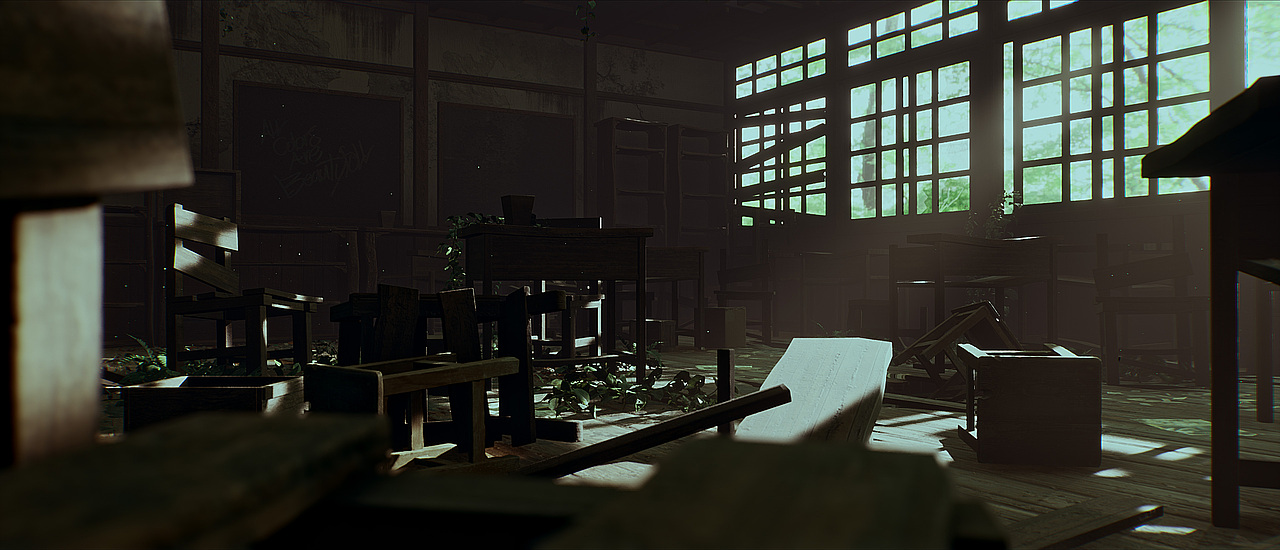Old Classroom | 废旧的教室-风格序列