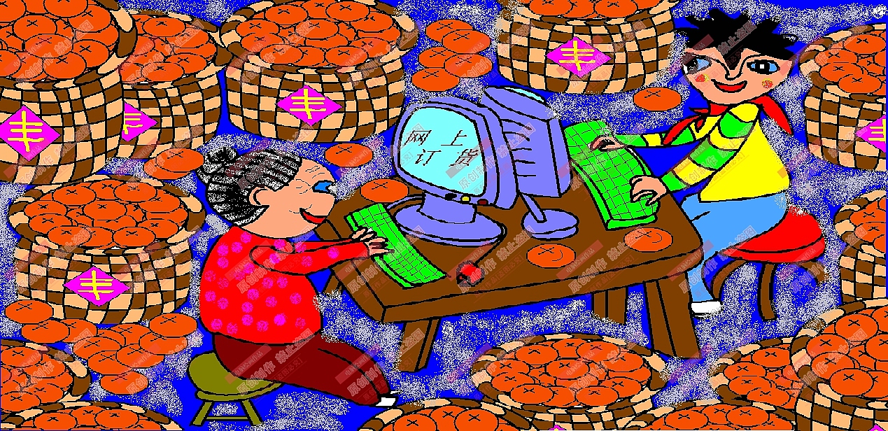 电脑作品电脑绘画作品 中小学电脑绘画作品（图ZMTE5MTYyMjQ4） - 艺术插画 - 站酷设计师sucaionline2020原创素材 - 站酷ZCOOL